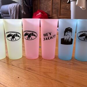Duck Commander Duck Dynasty Plastic Tea Cups